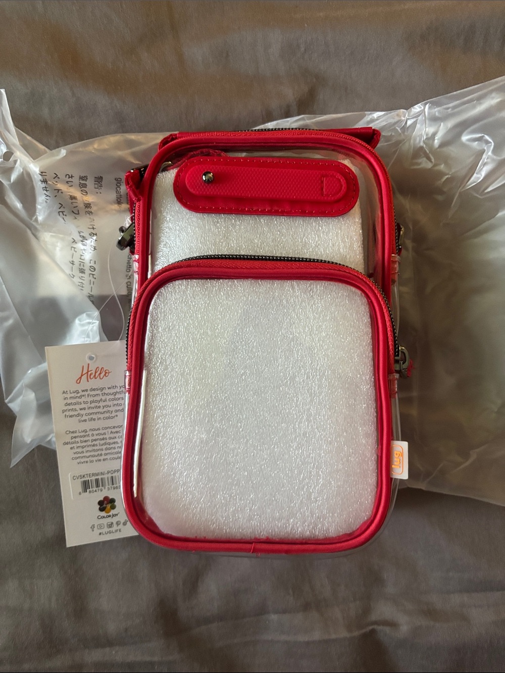LUG - Skeeter Mini Clearview convertible crossbody